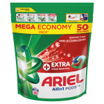 Skalbimo kapsulės ARIEL Extra Stain Removal, 50 vnt.