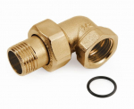Žalvarinė ardoma jungtis GENERAL FITTINGS, 1", kampinė, vid/i&scaron;or