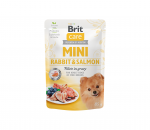 Konservuotas maistas &scaron;unims Brit Care Mini Rabbit&Salmon, 85g