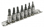 Sukimo antgalių rinkinys TOPEX, T10-T40, 1/4", 8 vnt.
