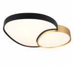 Lubinis LED &scaron;viestuvas TRIO RISE, 45 W, 5300 lm, 2700-6500 K, &Oslash;70x8,5x66cm, su pultu