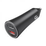 Automobilinis įkroviklis Xiaomi, USB 3.0, juoda, 37 W