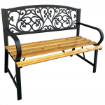 Lauko  suoliukas NERINA, juoda