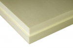 Ekstruzinis polistireninis putplastis FINNFOAM FL-300XX, frezuotas, rifliuotas, 150 x 585 x 1235 mm