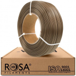 3D plastikas Rosa3D PET-G PEARL GOLD, 1 kg, 1.75 mm, auksinė sp.