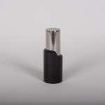 Karnizo užbaigimas MIRA, mat. juodos/chromo sp., &Oslash;19 mm, 2 vnt.