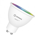 &Scaron;viesos diodų lemputė LEDVANCE, GU10, PAR16, 5 W, 2700 - 6500 K, 350 lm, RGBW, SMART + WiFi