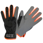 Darbo pir&scaron;tinės pagamintos i&scaron; sintetinės AMARA odos, juodos sp., dydis 11