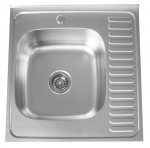 Nerūdijančio plieno plautuvė D6060P. 600 x 600 x 180 mm