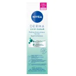 Naktinis &scaron;veičiamasis veido pilingas Nivea Derma Skin Clear, 40 ml
