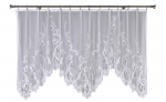 Dieninė užuolaida NELA, baltos sp., 300 x 120 cm, 100 % poliesteris