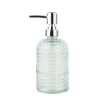 Stiklinis muilo dozatorius HOME EXPERT (7,5 x 7,5 x 19 cm)