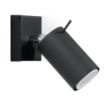 Sieninis &scaron;viestuvas SOLLUX RING juodas, 40 W