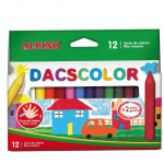 Va&scaron;kinės kreidelės ALPINO Dacscolor, 12 spalvų, 12 mm