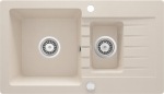 Deante granitinė virtuvinė plautuvė Deante Zorba ZQZ 5513, Beige