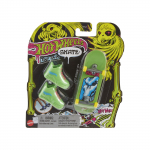 HOT WHEELS pir&scaron;tų riedlentė su neoninėmis kaukolėmis įkvėptos Tony Hauwk