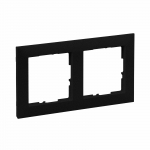 Dvivietis rėmelis LEGRAND SUNO, juodos sp.