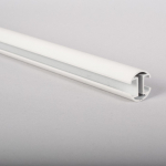 Karnizo profilis ASPEN, mat. baltos sp., 1,6 m, &Oslash;19 mm