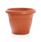 Lauko plastikinis vazonas TERRA, terakotos sp., 30 x 24 cm