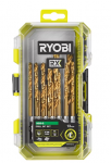 Metalo grąžtų rinkinys RYOBI RARXHG13, HSS-G, HEX, 13 vnt.