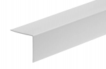 PVC kampinis profiliuotis W-PC-KR3030-105-275-BM, &scaron;viesiai pilkos sp.,  2750 x 30 x 30 mm