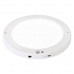 Pavir&scaron;inė LED panelė HOROZ MARTHA, 18 W CCT 3000/4000/6500 K 1530 lm su davikliu baltos sp &oslash;22x3,2cm