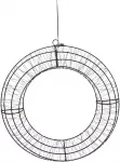 Elektrinė LED dekoracija RING, 480LED IP44 3.5V 2.7W, &scaron;iltai balt/gintaro, laikmatis+DIM, 38x4cm
