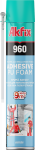&Scaron;iaudelinės klijuojančios putos AKFIX 960 PU, 750 ml