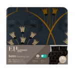 Satininės patalynės kompl. ELDORADO HOME, 200x220cm, 2x50x70cm, 100% medv.