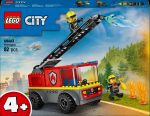 Konstruktorius LEGO&reg; City Fire Ladder Truck, 60463