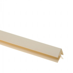 PVC dailylentės i&scaron;orinis kampas 143 (302, 318), 3 m ilgio