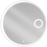 Vonios veidrodis Mexen Ella su LED ap&scaron;vietimu ir &scaron;ildymo kilimėliu, 90 cm