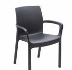 Plastikinė kėdė LORD, 60 x 54 x 82 cm, pilkos sp.