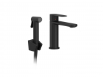 Praustuvo mai&scaron;ytuvas CR II 112.20BL, be dugno vožtuvo, su bide du&scaron;eliu, juoda