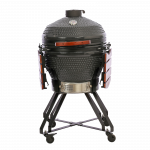 Kepsninė TunaBone Kamado Pro 24 colių L dydžio, tamsiai pilka