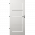 Durų varčia DOMIDOR EURO, baltos spalvos, 644 x 2030 mm, kairė