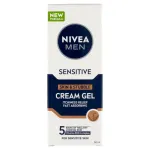 Kreminis gelis jautriai odai ir barzdai Nivea Men Sensitive, 50 ml