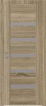 Durų varčia LEORA ąžuolo spalvos, su matiniu stiklu, 800 x 2000 mm, universali