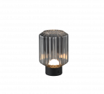 Stalinis LED &scaron;viestuvas REALITY LORD 1,5W 3000K 100lm įkraunamas juodos/sidabro sp&Oslash;13x19cm