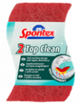 &Scaron;veičiamosios kempinėlės SPONTEX TOP CLEAN, 2 vnt.