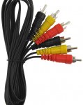 Jungiamasis laidas 3RCA-3RCA, 1,5 m, BP