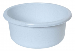 Apvalus dubuo CURVER BASINS, balto granito spalvos, h15 x 45 x 45 cm, 18 L