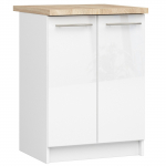 Virtuvės spintelė OLIVIA S 60 cm, balta