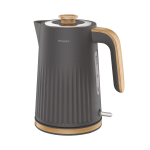 Elektrinis plastikinis virdulys HENSKE KEP1323-GS, 1,7 l