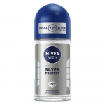 Vyri&scaron;kas dezodorantas Nivea Silver Protect, 50 ml