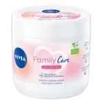 Lengvas drėkinamasis veido, kūno ir rankų kremas Nivea Family Care, 450 ml