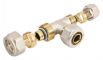 Užveržiamas redukuotas tri&scaron;akis GENERAL FITTINGS, DN20 x 16 x 20