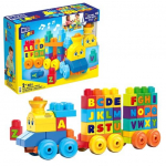 Mega Bloks Muzikinis abėcėles traukinys, 50 det.
