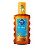 Pur&scaron;kiamas įdegio aliejus, aktyvinantis natūralų įdegį Nivea Sun Protect & Bronze, SPF30, 200 ml