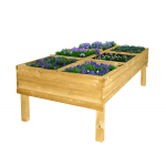 Pakelta medinė lysvė &bdquo;&Scaron;e&scaron;etukas&rdquo;, 200 x 100 x 70 cm